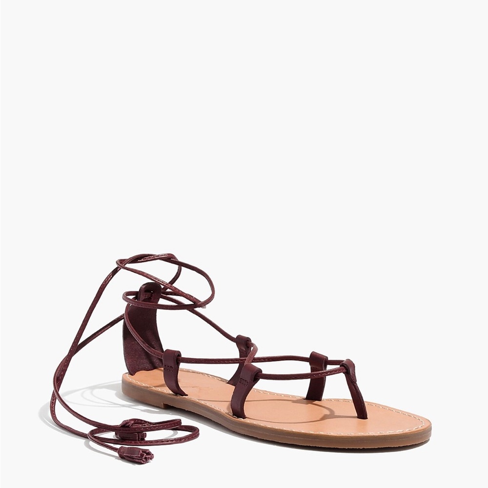 Madewell Boardwalk Lace-up Sandal